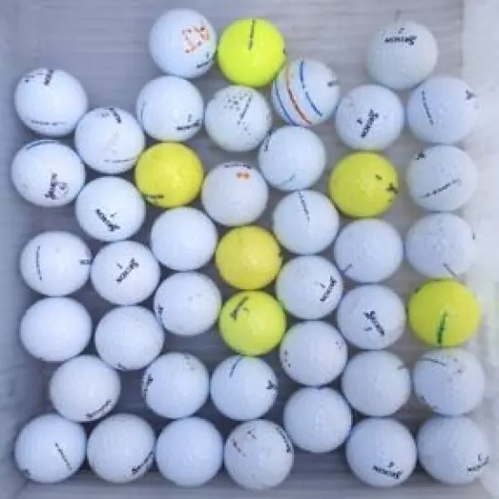 44 SRIXON Q STAR GOLF BALLS AAAA NEAR MINT