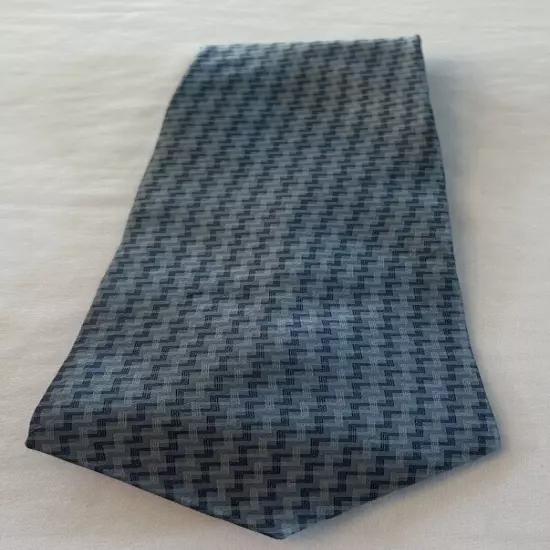 Nautica Stripes Blue Mens Necktie 100% Silk