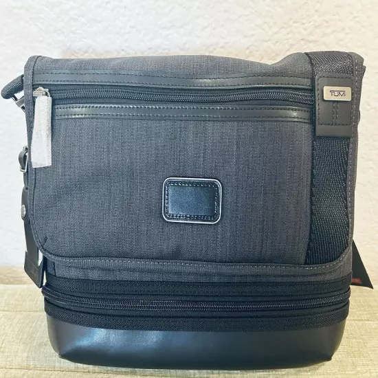 BNWT Tumi Glenview Crossbody/Messenger Expandable Bag In Charcoal