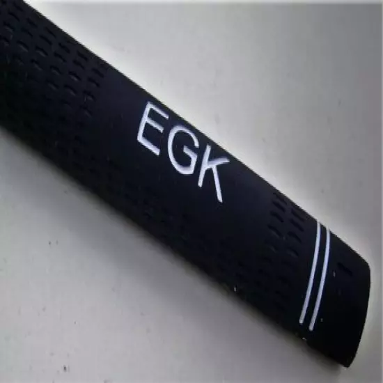 EGK VOLT BLACK OVERSIZE GRIPS .600 CORE SIZE, 8 PACK