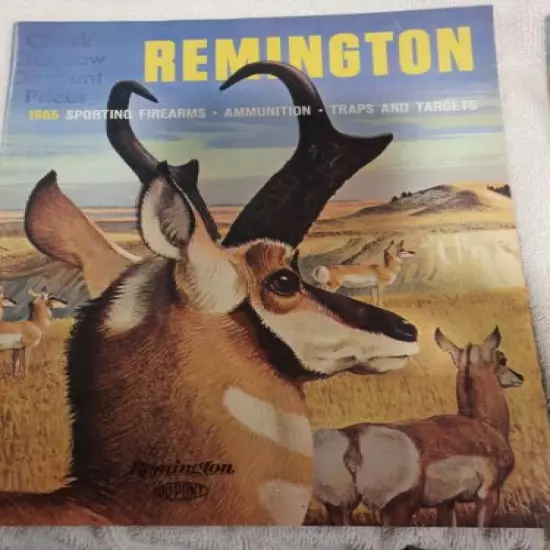 Vintage Remington Advertising. 1965 and 1966 plus bonus. Lot of 3 total.