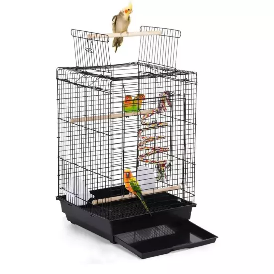 NEW Yaheetech Black Bird Cage (591486), See Pictures For Details