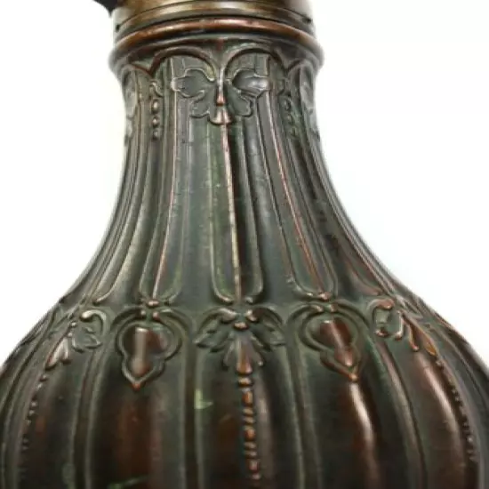 Vintage Signed Dixon & Sons - Made in England - Handcrafted Ornate Powder Flask 