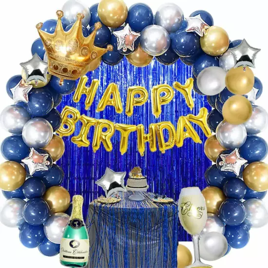 Balloons Garland Birthday Decor Baby Party Happy Birthday Ballloons Arch Kit