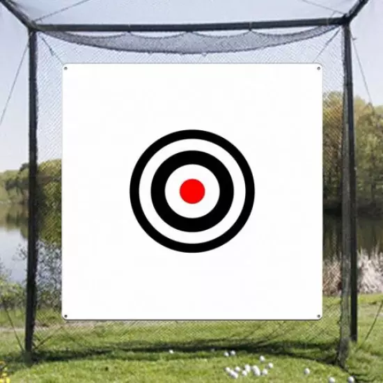 Golf Target Cloth 58”x 59” Hitting Net Replacement Hanging Circle Backstop Aids 