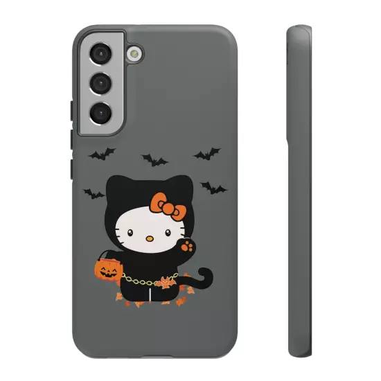 HALLOWEEN HELLO KITTY Phone Case, iPhone and Samsung Glossy Tough Phone Cases