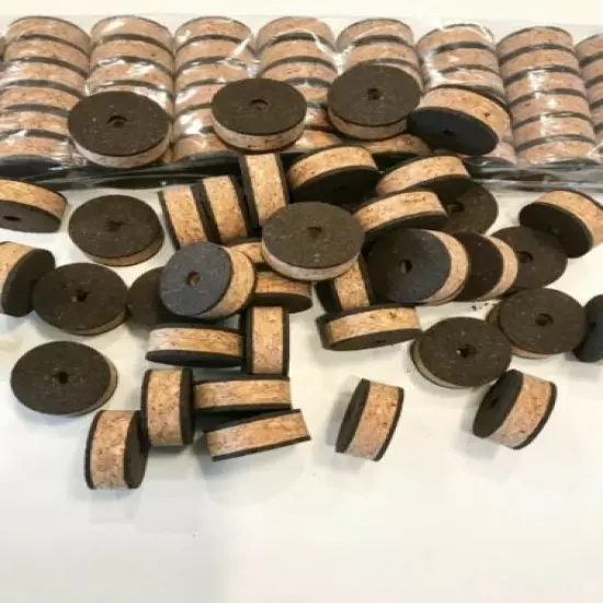 Cork Rings 24 Recoil Burl, 1 1/4" x 1/2" x 1/4" Hole | Rod Building