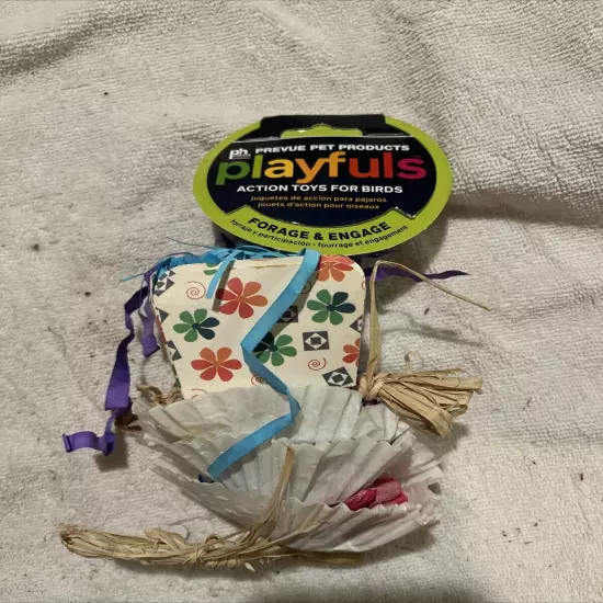 Prevue Pet Products Forage & Engage Dessert Delights Bird Toy, Shreddable Toy