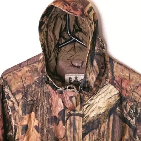 Herter's Mossy Oak Break-Up Infinity Camo Hunting Hooded Parka Jacket Mens XL