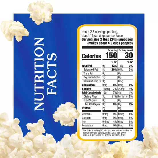 ACT II Kettle Corn Microwave Popcorn Bags 6-Count Pack of 6