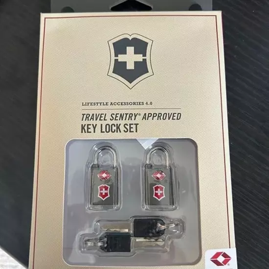 Victorinox Lifestyle Accessories 4.0 Travel Sentry Approved Key Lock Set