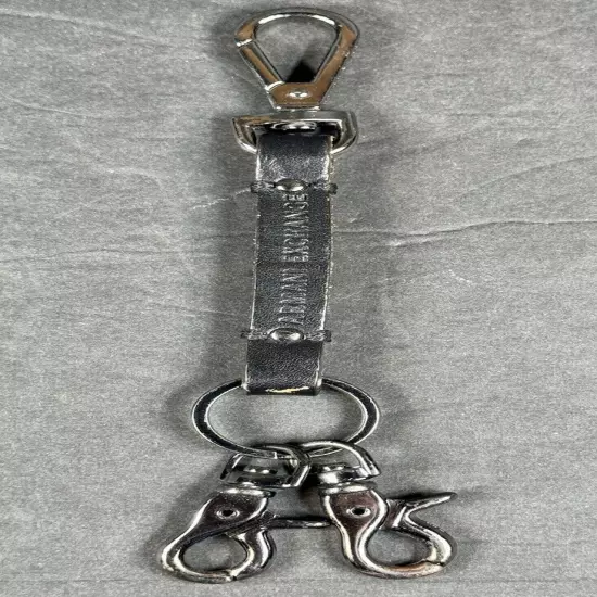 ARMANI EXCHANGE Designed In Italy Leather Key Chain