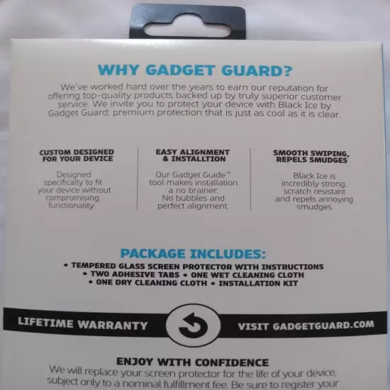 Gadget Guard Black Ice Glass Edition Screen Protector Samsung Galaxy S10e