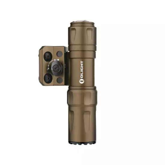 Olight Odin Mini Desert Tan Rechargeable M-LOK Rail Mounted Light 1250 Lum, 240M