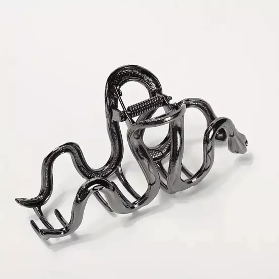 Metal Snake Hair Clip Claw Hair Accessory Snake Shape Shark Clip Fashion H7W3 щх