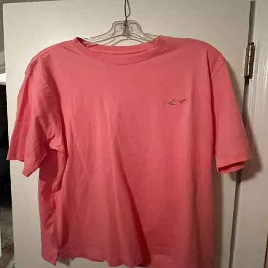 Greg Norman GOLF POLO, NEW Shark Coral/PINK Size Large L Dryfit