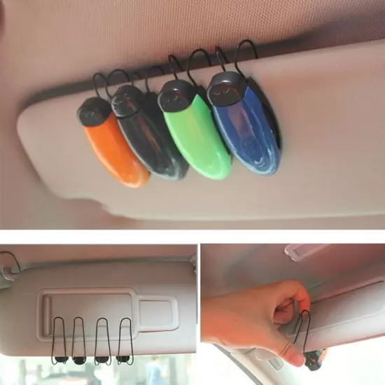 S-type Glasses Holder for Car for Sun for Seat Backs Sunroofs Car Accessor