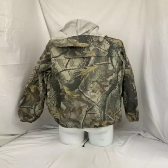 Stearns DryWear Camo Waterproof Jacket M Brown Real Tree Polyvinyl YGI Q2-175