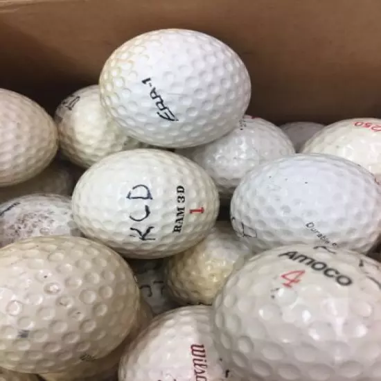 Vintage golf ball lot (td1)