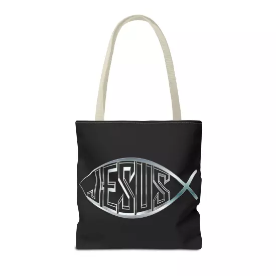 Tote Bag (AOP) - Jesus Fish