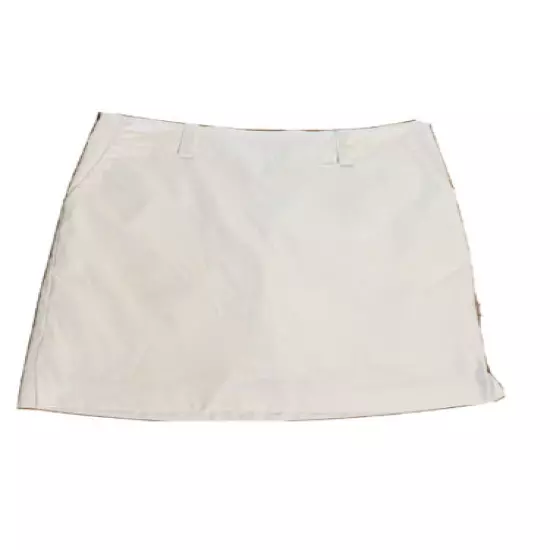 NIKE GOLF DRI-FIT Women's Skort Size 12 White