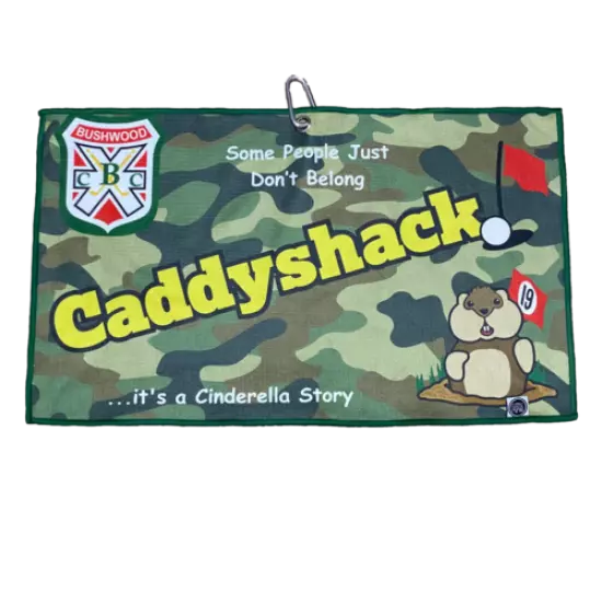 Caddyshack Cart Golf Towel