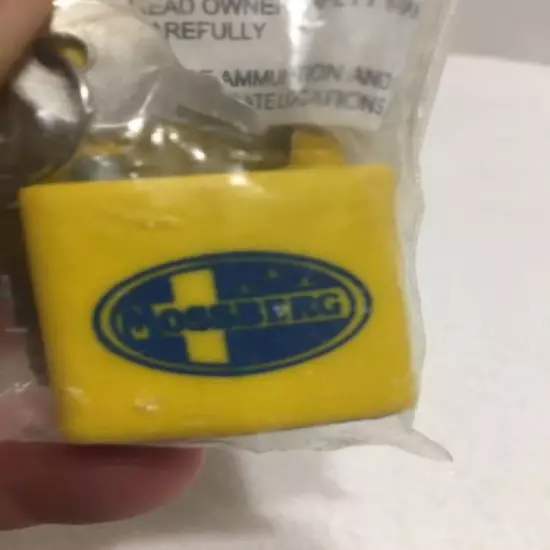 Mossberg 5” Gun Lock Lot Of 2 (Yellow)