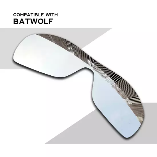 Wholesale POLARIZED Replacement Lenses for-Oakley Batwolf OO9101 Sunglasses