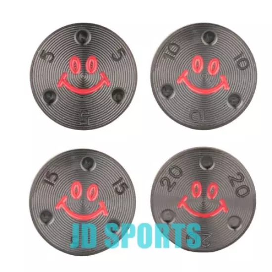 Black Smile Face Golf Weights for TaylorMade TP Collection, Spider Mini Putter