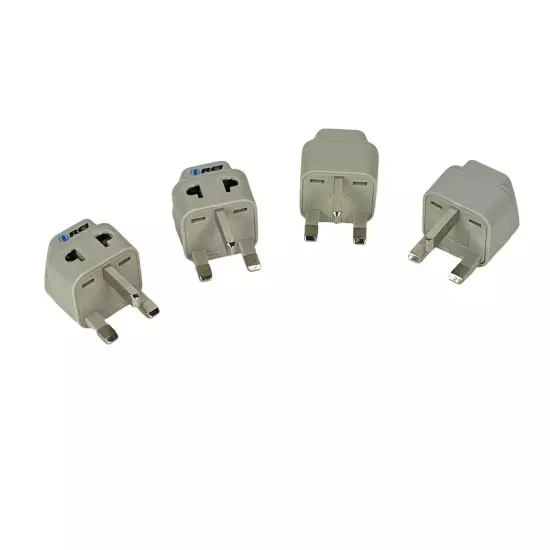 Grounded Adaptor Plugs Model GUE South Africa/India Set of 5