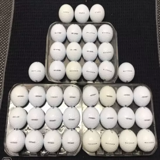 41 Golf Balls - Noodle Easy Distance/Distance - AAAAA Used