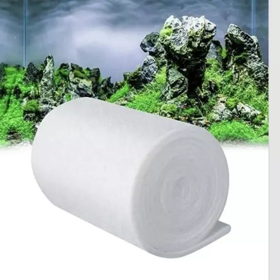 Aquarium Filter Pad Filter Media Roll Biochemical Cotton Filter Cleaning Foam