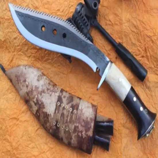 10" Dragon Survival Rust Free Blade Kukri,NHZ Khukuri,Nepal Hand Forged Knife