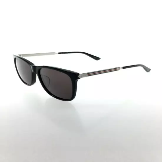 GUCCI Mr./Ms. Glasses -- Titanium BLK BLK Men's Wellington 56□17 150