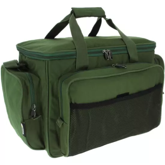 NGT CARP FISHING GREEN INSULATED TACKLE BAG HOLDALL 709 + 3 x TACKLE BIT BOXES