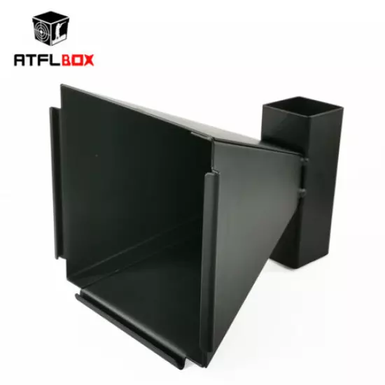 Atflbox 14X14CM Airgun BB Gun steel pellet trap Metal Shooting Target 