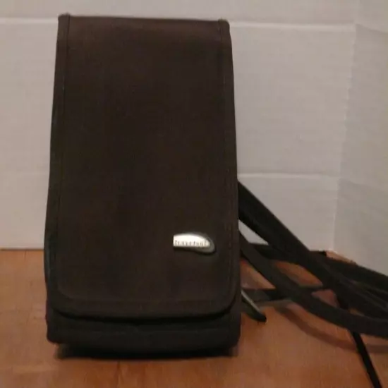 Travelon Crossbody Bag - Brown - Zipper and Magnetic Closure - Anti-Theft - Used