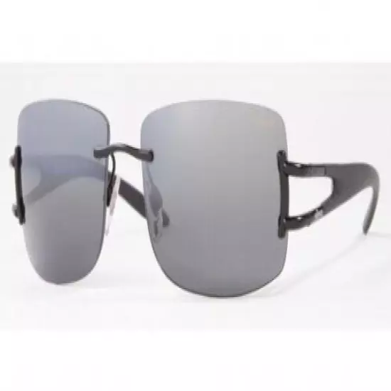 NEW REVO RE3069 001/X7 MATTE BLACK / POLARIZED GRAY MIRROR SILVER GRADIENT 