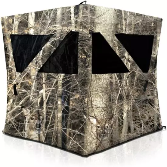 SereneLife SLHT49 Two Person Hunting Blind, Water Resistant, Pop Up Tent