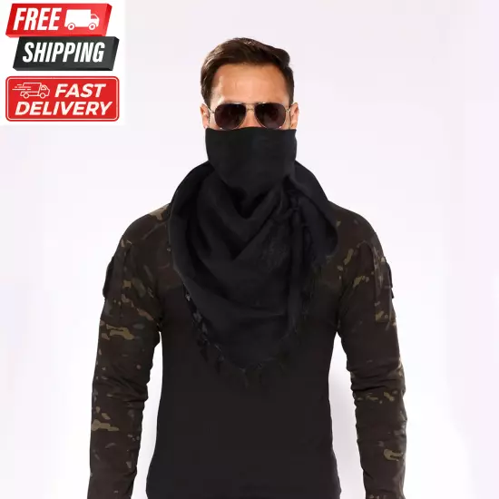 Cotton Shemagh Tactical Desert Scarf Wrap