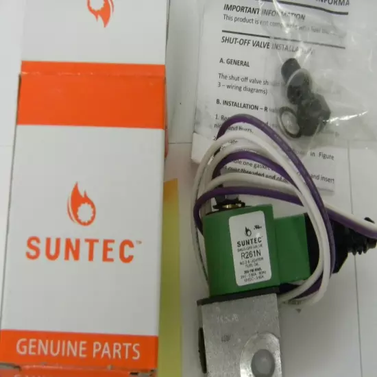 Suntec R261N Fuel Solenoid Shut Off Valve 12V DC