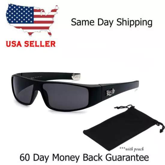 LOCS Hardcore Gangster Sunglasses Classic Lowrider Biker Cholo Designer Eyewear