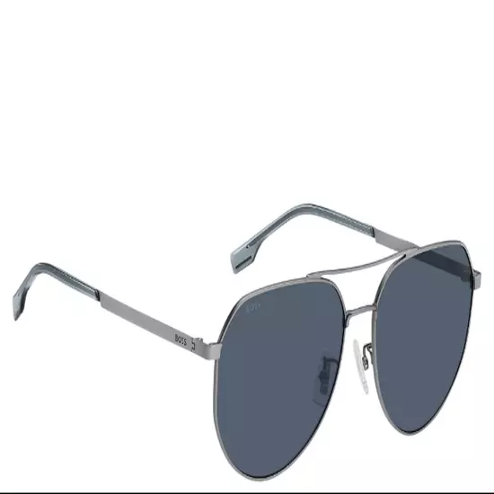 NEW Hugo Boss 1473/F/SK R81 KU Matte Ruthenium Sunglasses G6/2