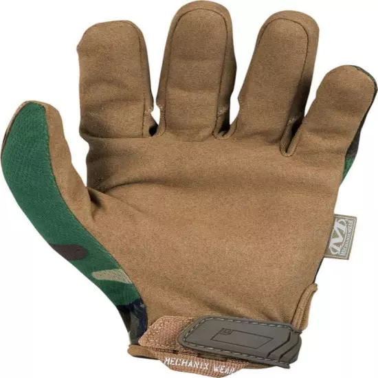 - Original Woodland Camo Tactical Gloves (Small, Camouflage)