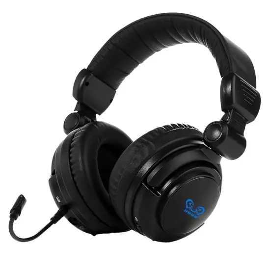 HUHD HW-933MI 2.4 Ghz Optical Wireless Stereo Vibration Gaming Headset For PS4