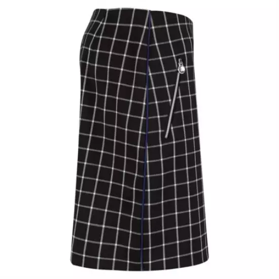 Golfino St. Blue Black Checked Golf Skort Ladies US 6 EU 36 5363326 890 NEW