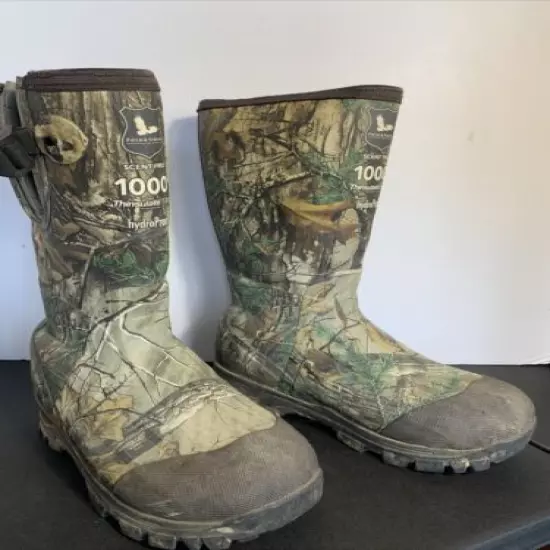 Field & Stream 1000g Thinsulate Ultra Hydroproof Men’s Boots Size 8 Scent Free