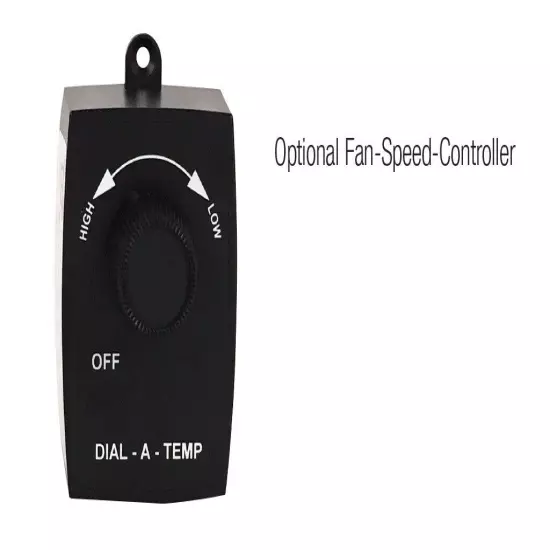 KING FAN-SPEED-CONTROLLER FAN MOTOR VARIABLE SPEED CONTROL, PLU-IN