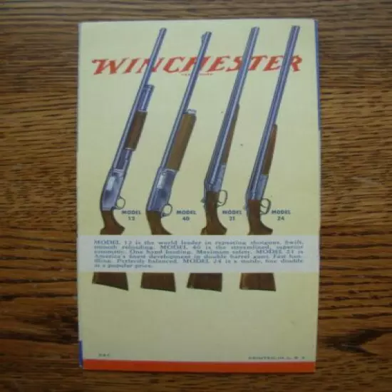 VINTAGE WESTERN SUPER X AND EXPERT BROCHURE F57 CATALOG