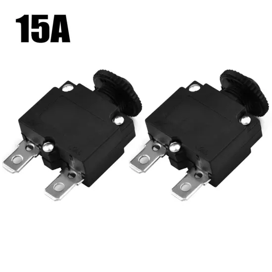 2pcs Air Compressor Electric Tools Circuit Breaker Overload-Protectors AC15A